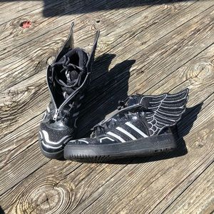 Adidas x Jeremy Scott wings 2.0 black mesh